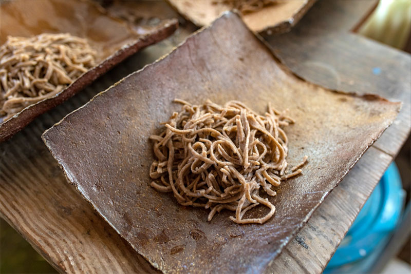 陶器で食べる 陶芸とそば打ち 与謝野日々是 与謝野町観光協会